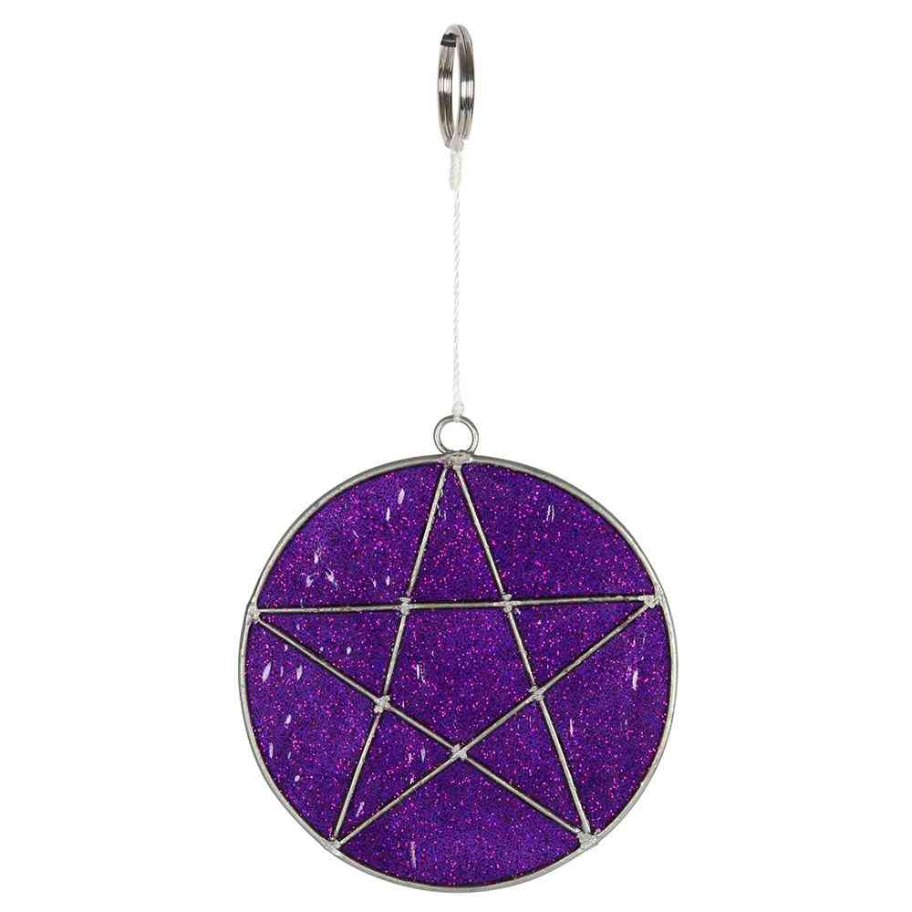 Something Different - Mystical Pentagram Capteur de soleil - Violet
